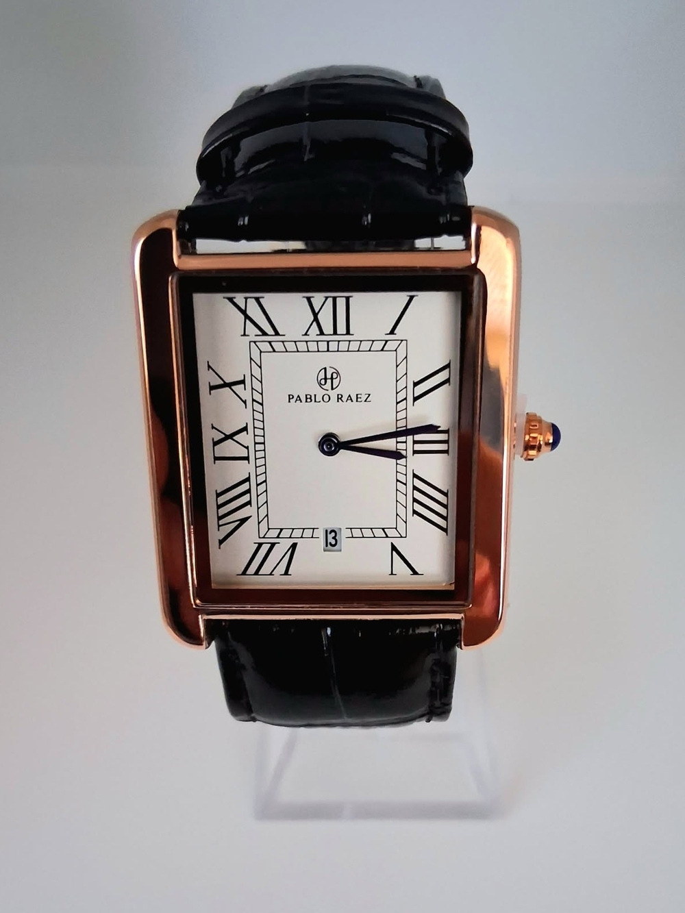 40mm Pablo Raez Must Tank Leather Men's Watch